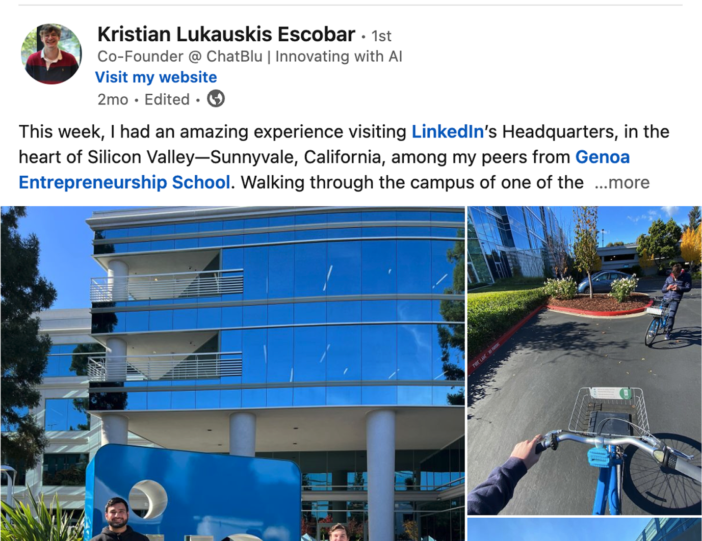 Company visit